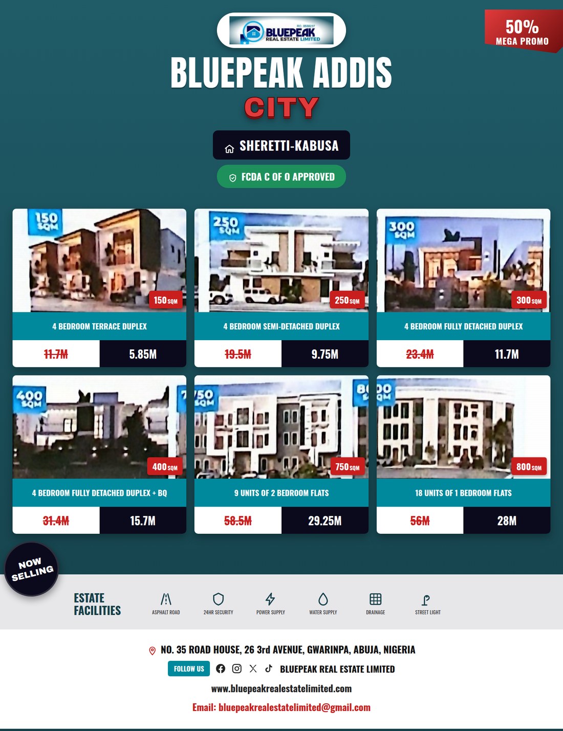 Bluepeak Addis City – Sheretti-Kabusa