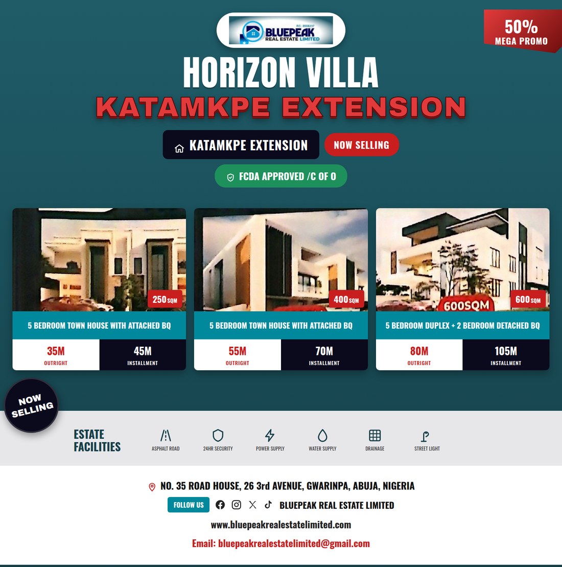 Horizon Villa – Katampe Extension