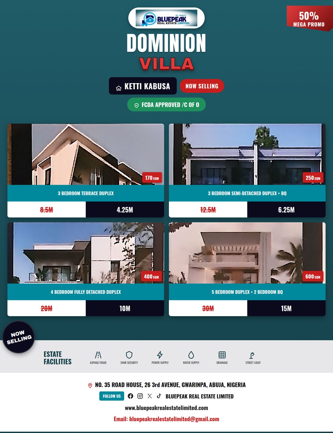 Dominion Villa – Ketti Kabusa