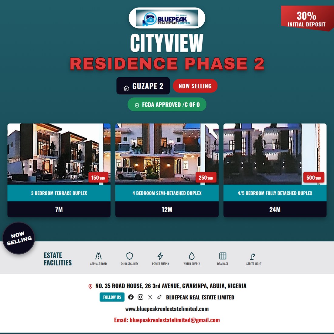 Cityview Residence – Guzape 2 (Phase 2)